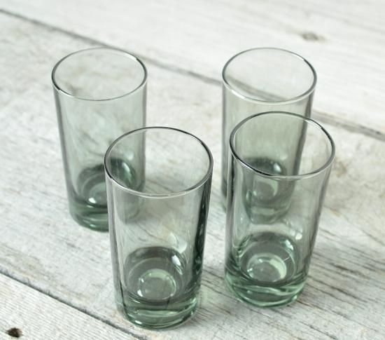 厚底のコップ 4個セット