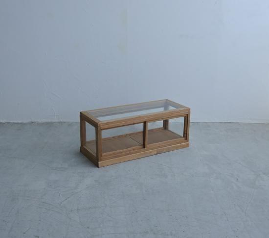 可憐なガラスケース