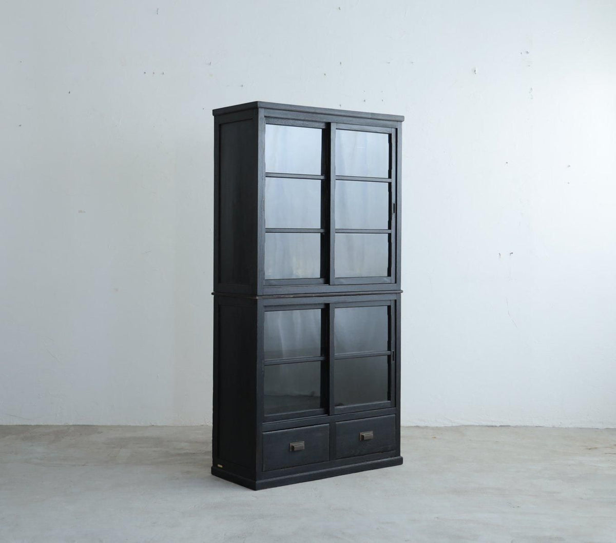 クールな収納棚(漆黒)