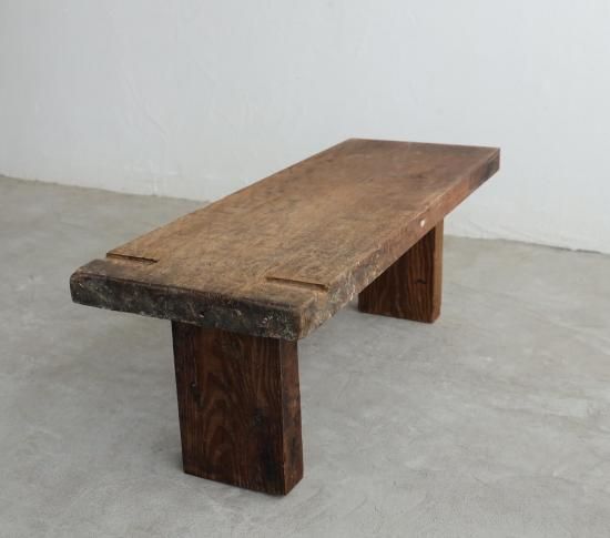 ワイルドなTABLE&BENCH