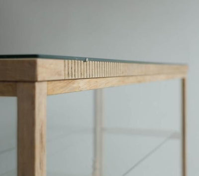 帯飾りのカウンターショーケース(MAPLE)