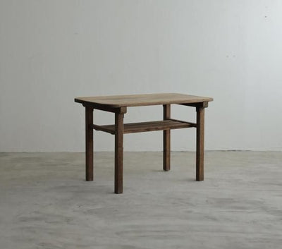 銀杏面の作業デスク