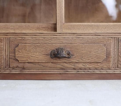 欅のキャビネット(玉杢)
