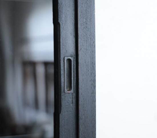 クールな収納棚(漆黒)