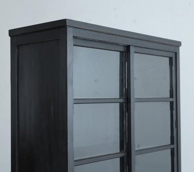 クールな収納棚(漆黒)