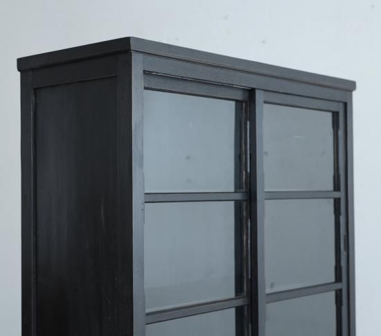 クールな収納棚(漆黒)