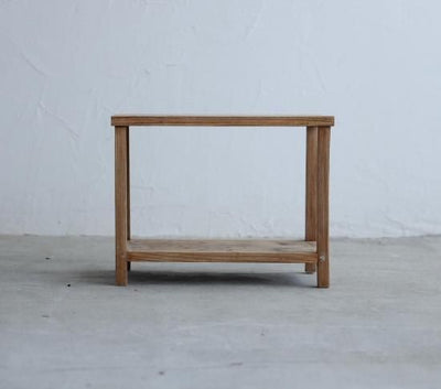 小さな欅の展示台