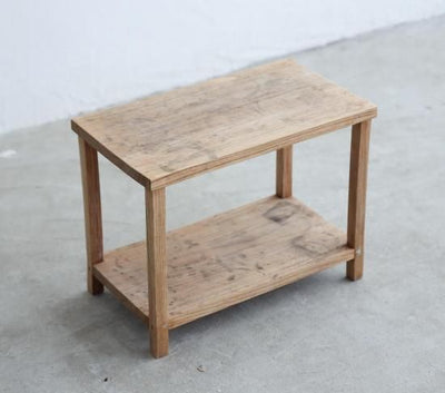 小さな欅の展示台