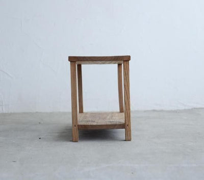 小さな欅の展示台
