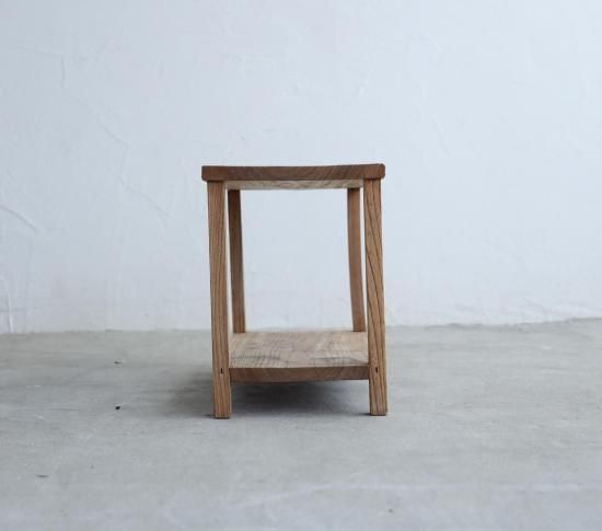 小さな欅の展示台