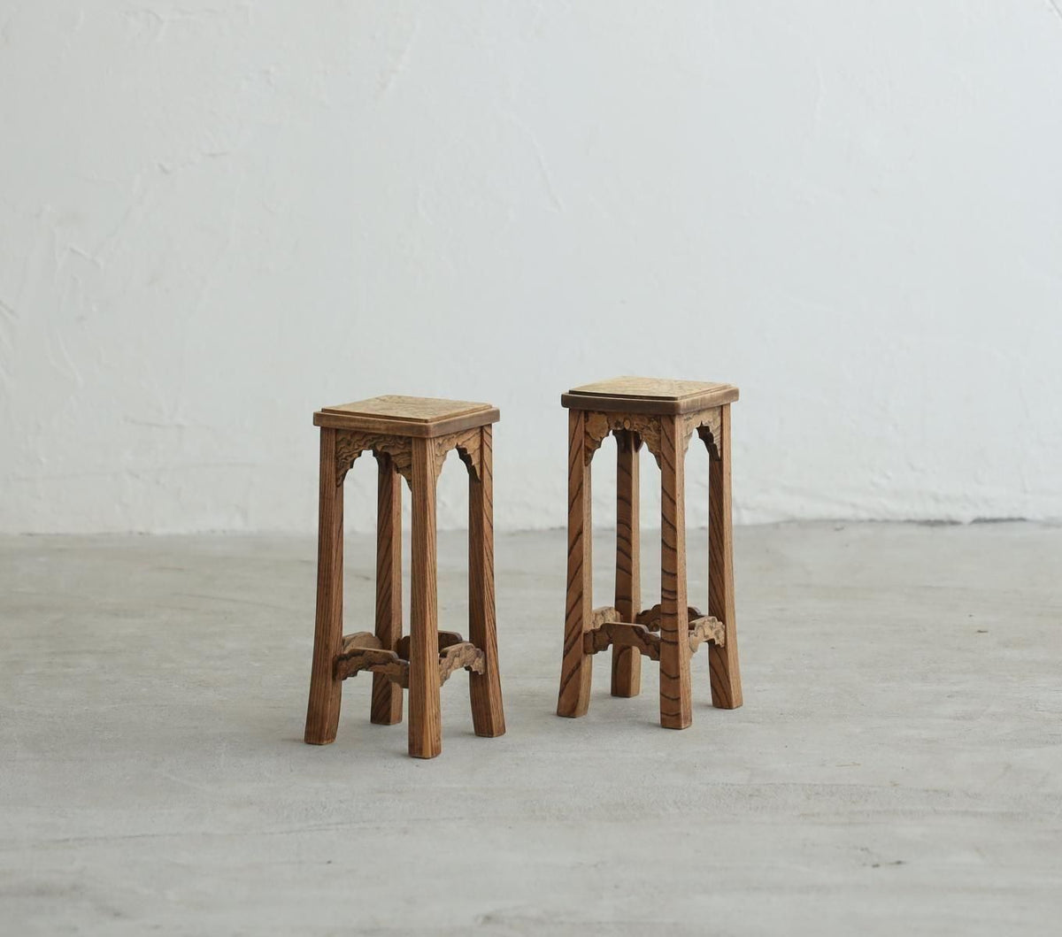 玉杢の小さな展示台
