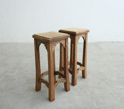 玉杢の小さな展示台