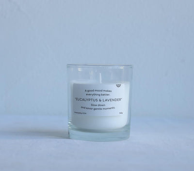CANDLE_"EUCALYPTUS & LAVENDER"