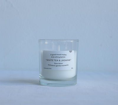 CANDLE_"WHITE TEA & JASMINE"